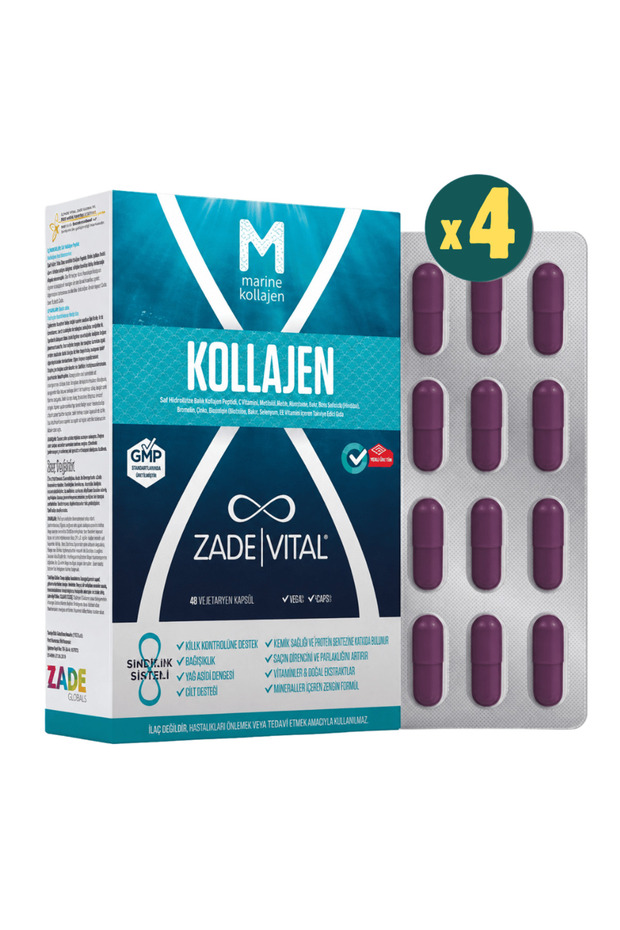 Marine Collagen 40 Capsules 4-Pack