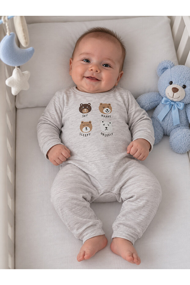 Boys' Bears Single-Piece Jumpsuit 258 886