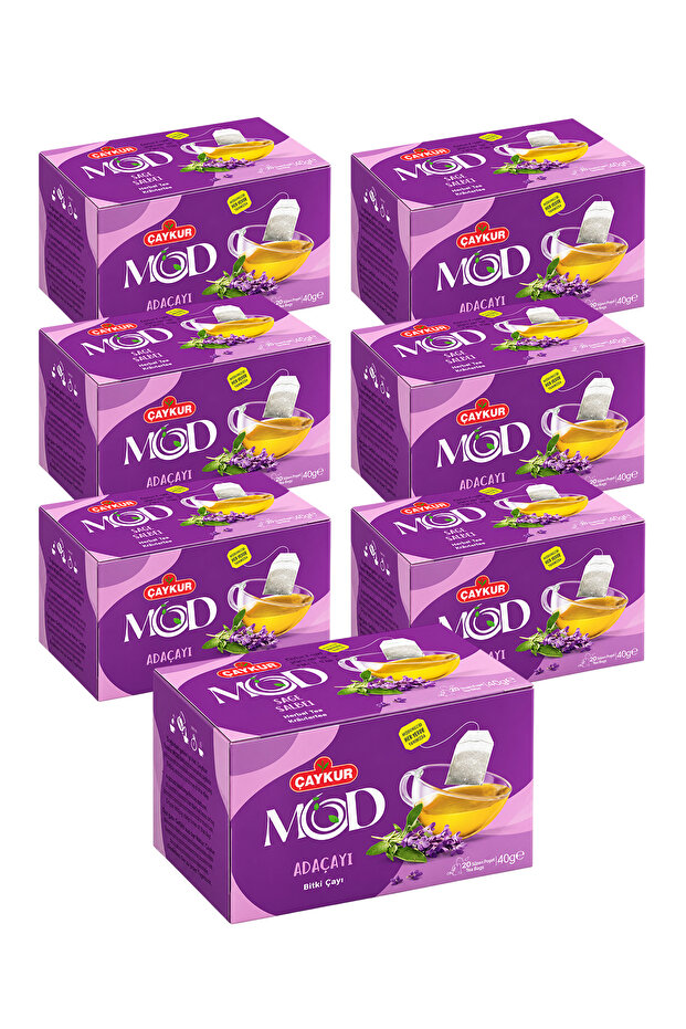 Mod Island Tea Cup Tea Bags 2X20 40Gr. Seven Pack