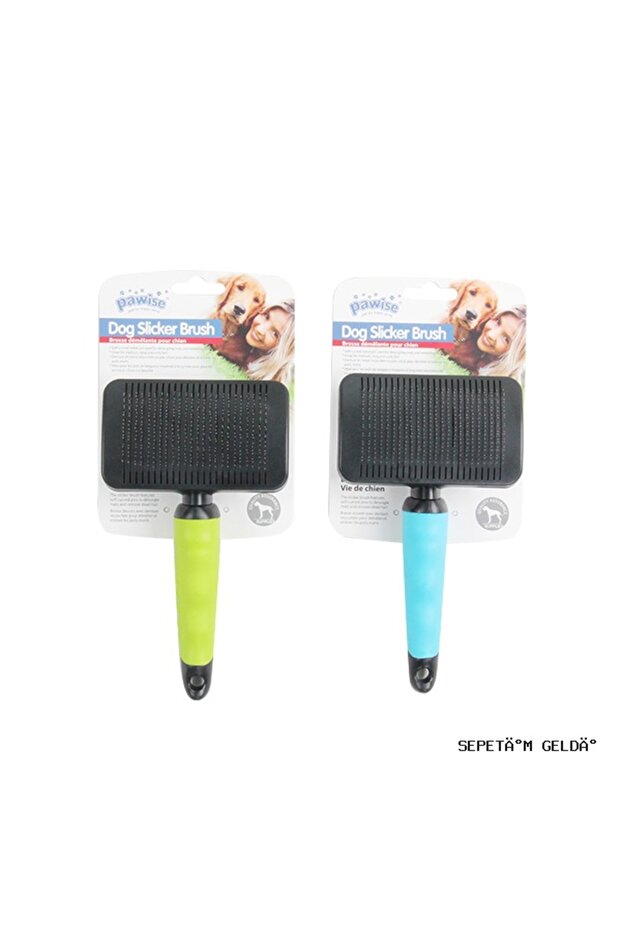 Spt-Gld Soft Handle Kini Temiz. (151957) Dog Brush