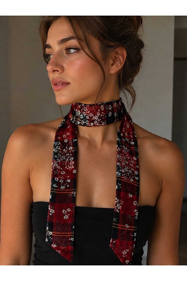 140 cm Patterned Women's Scarf