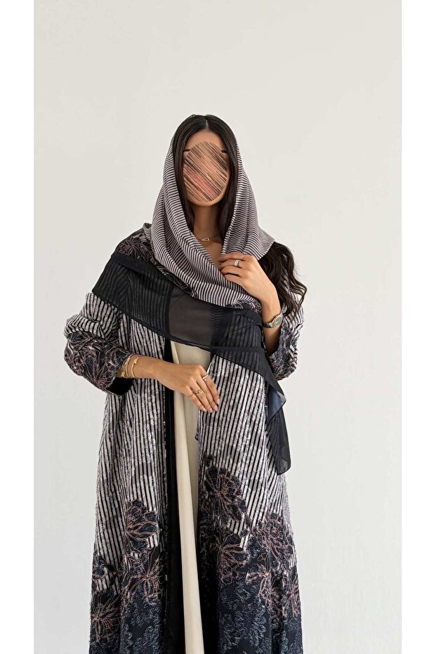 MWT1359 عباية طباعة | Printed Abaya