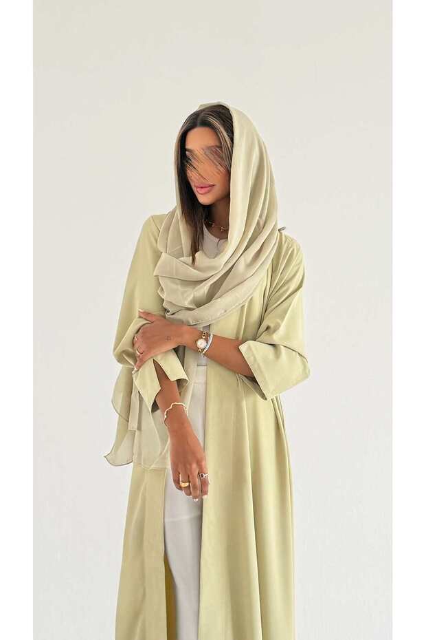 Mwt1528 basic crepe abaya