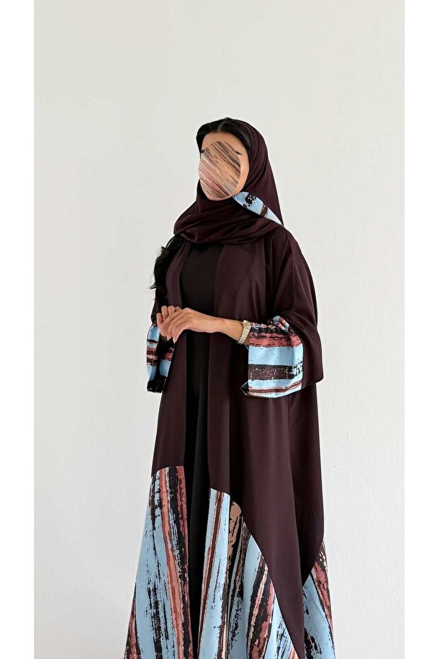 MWT1540 عباية طباعة | Printed Abaya
