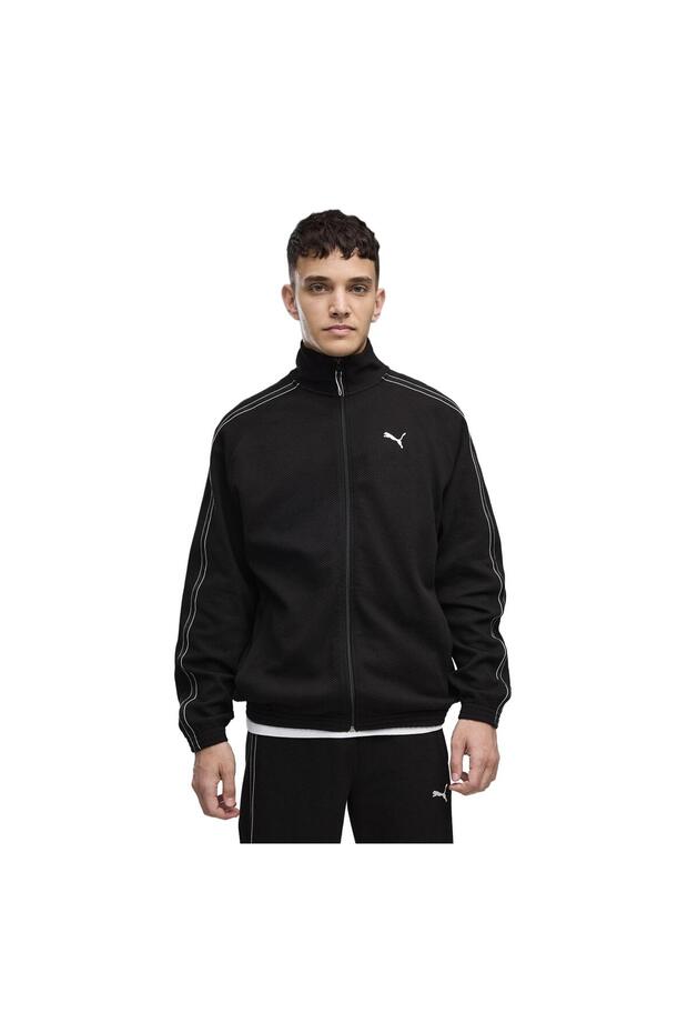694298-01 Class Relaxed Material Men's Jacket Black