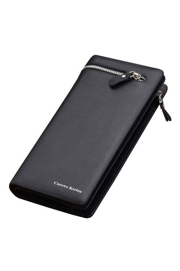 Exclusive Zipper Wallet Black