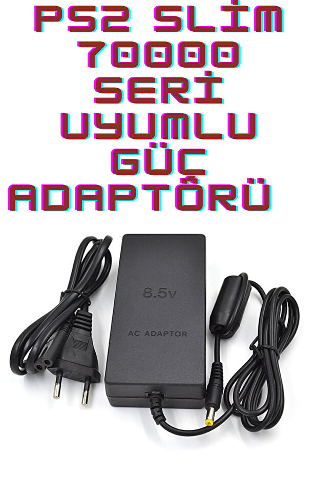 PS2 Slim 7000 Model AC Güç Adaptörü