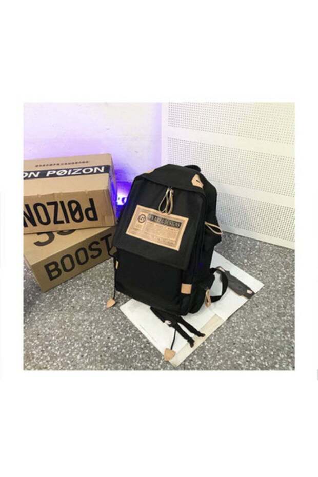 Fashionable Travel Backpack Black