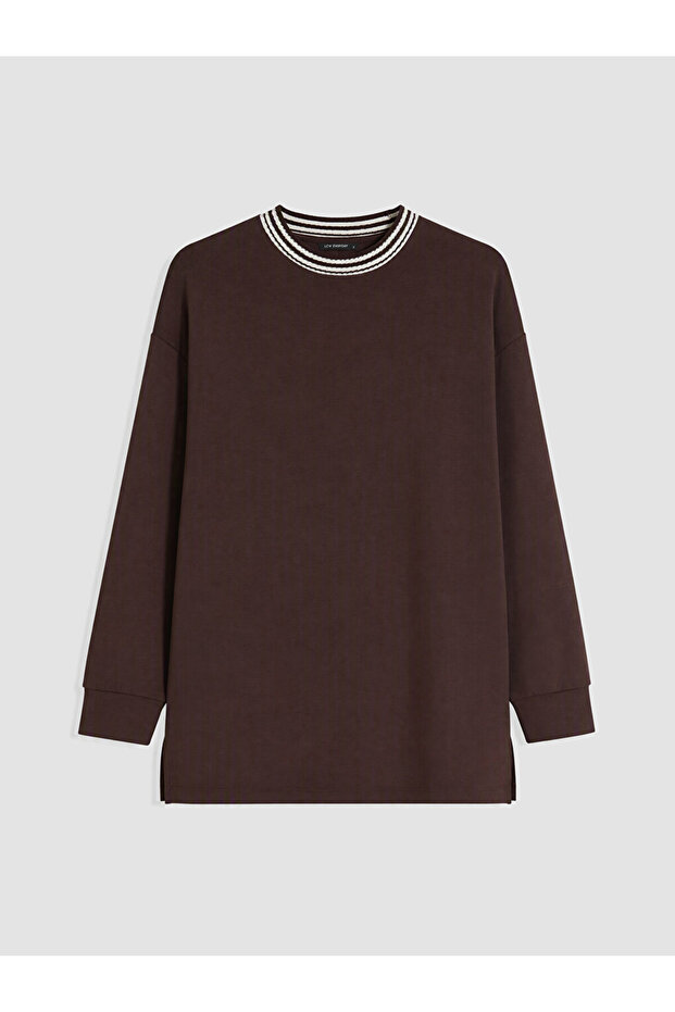 Oversize Soft Touch Women's Sweatshirt Tunic