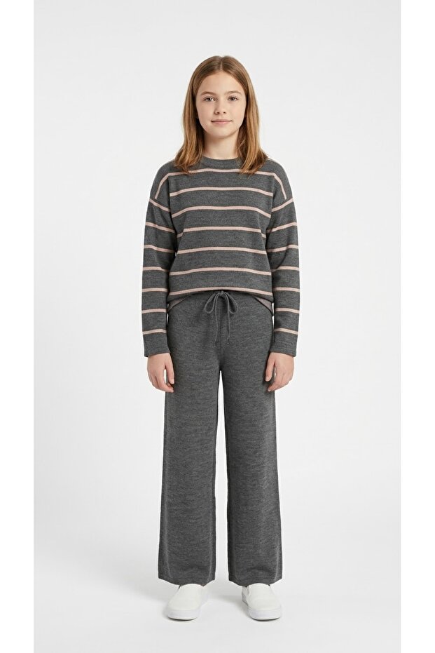 Girls' Knit Set Bottom, Top 6/14 Years