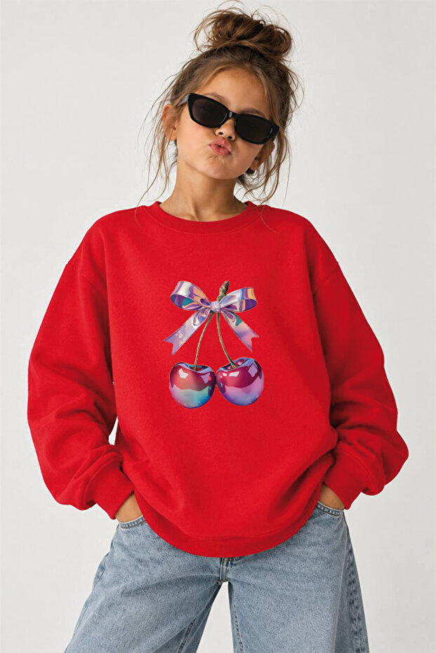 Children's 3 Thread Crew Neck Sweatshirt