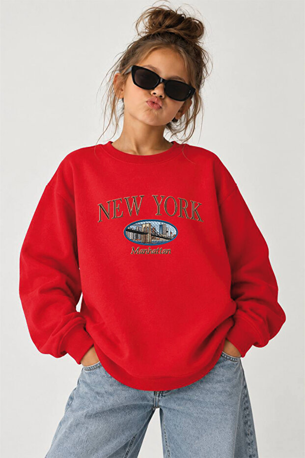 Children's 3 Thread Crew Neck Sweatshirt