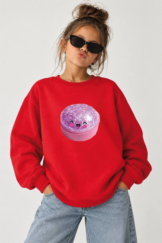 Children's 3 Thread Crew Neck Sweatshirt