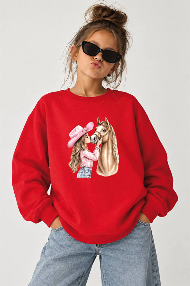 Children's 3 Thread Crew Neck Sweatshirt