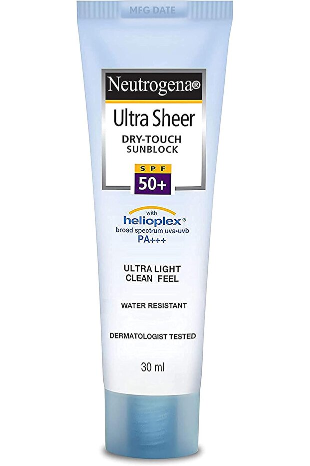 Ultra Sheer Dry Touch Sunblock, SPF 50+, 30ml