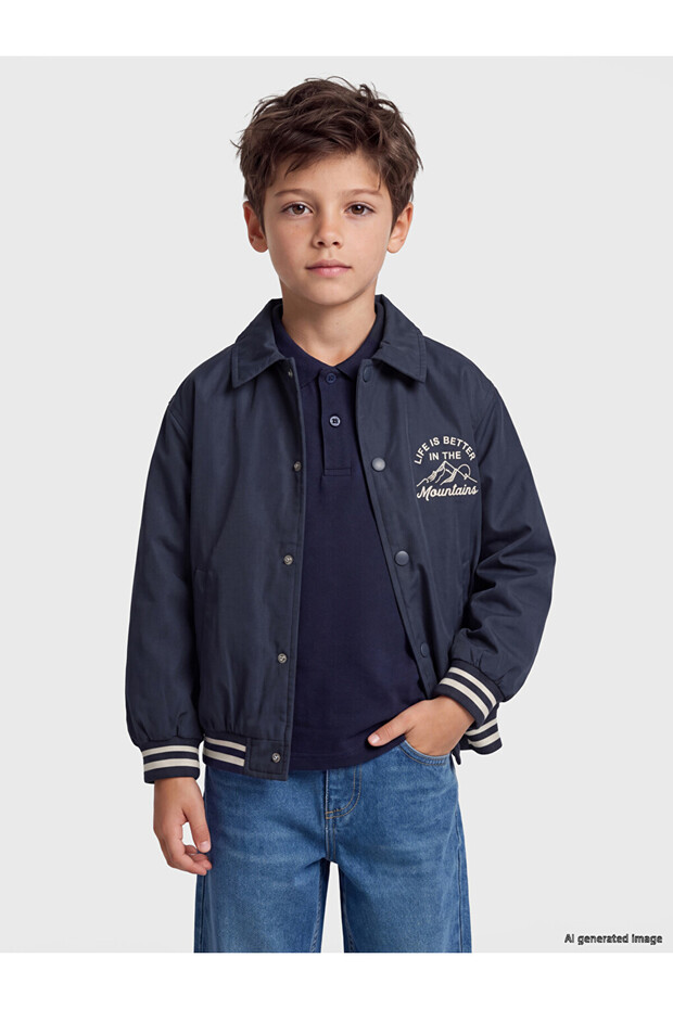 Lcw kids shirt collar boy's jacket
