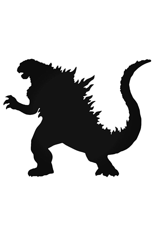 Godzilla Auto custom new sticker 20 Cm