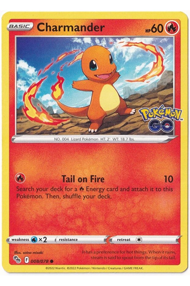 Charmander # 8 - Go-Kart (Mint)