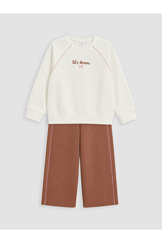 Timeless Clothing & Timeless Choices Zero Roba Collar Printed Girls' Set