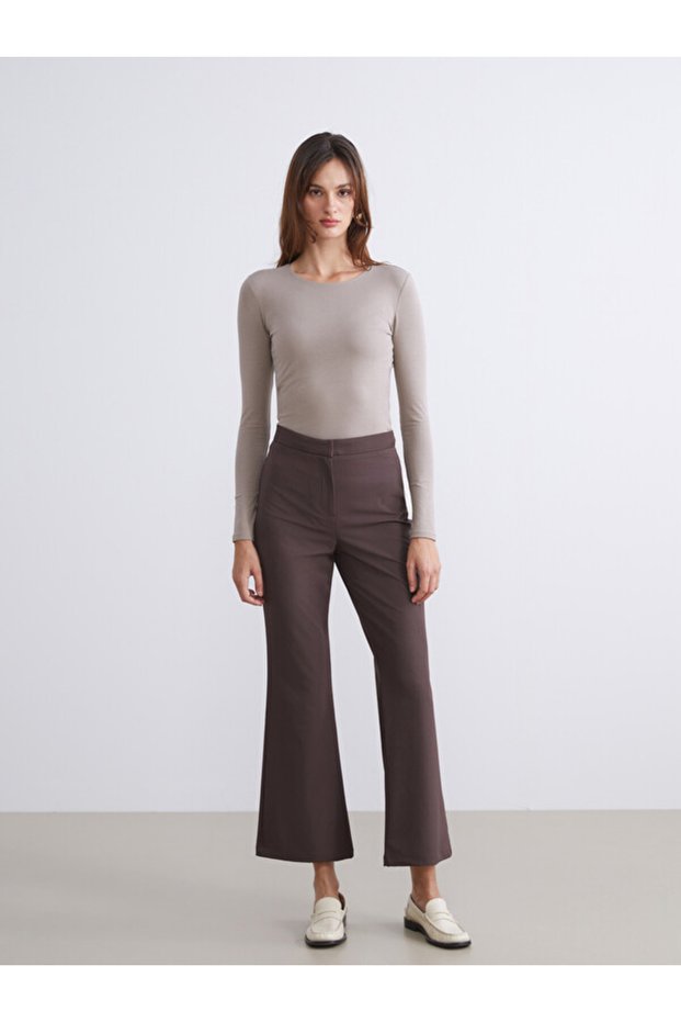 Timeless Clothing & Timeless Choices Slim Fit Spanish Flare Women's Trousers