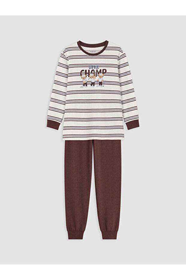 Timeless Clothing & Timeless Choices Zero Roba Collar Boys' Pajama Set
