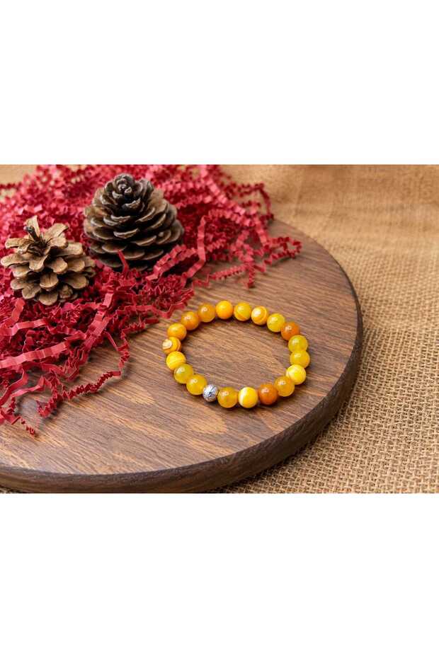 Handmade Agate Stone Natural Stone Bracelet (Protective Power Stone)