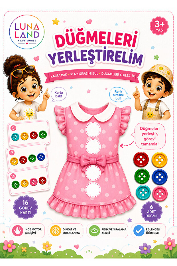 Düğmeleri Yerleştirelim Oyunu