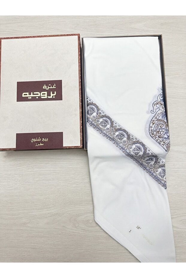 شماغ شال صوف كشميري بروجيه
