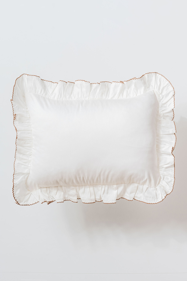 Crochet Cotton Satin Pillowcase