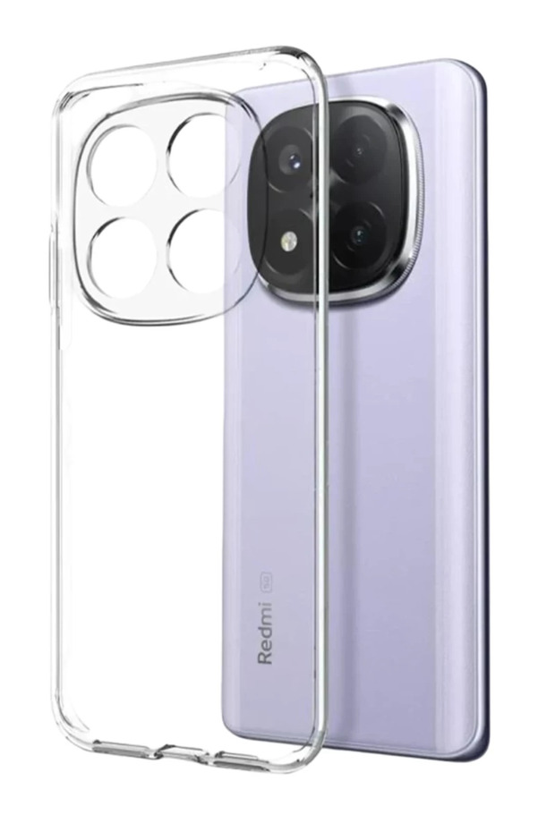Xiaomi Redmi Note 15 4g Compatible Luxury Transparent Silicone - Transparent