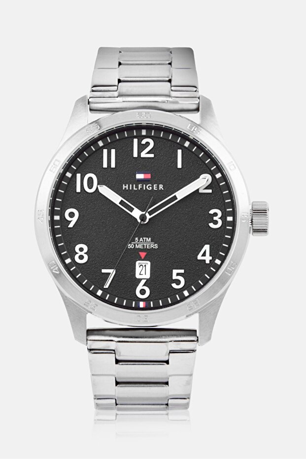 Men 1710594 Stainless Steel Analog Watch 43 mm, Silver