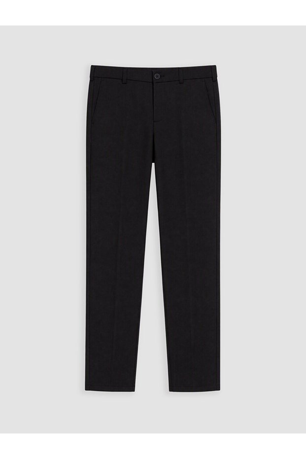 Vizyon New Season Black Slim Fit Men's Chino Trousers