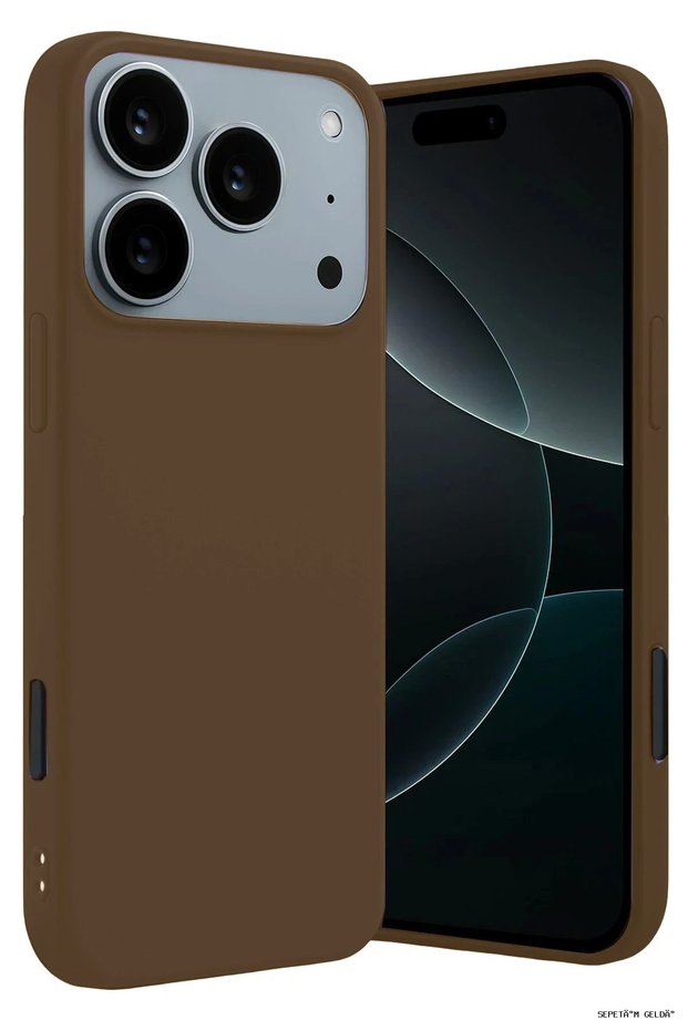 Spt-Gld Newface iPhone 17 Pro First Silicone (94320) - Brown
