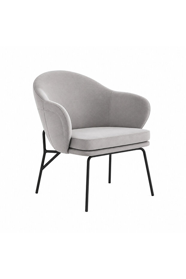 Modern Gray Recliner Chair