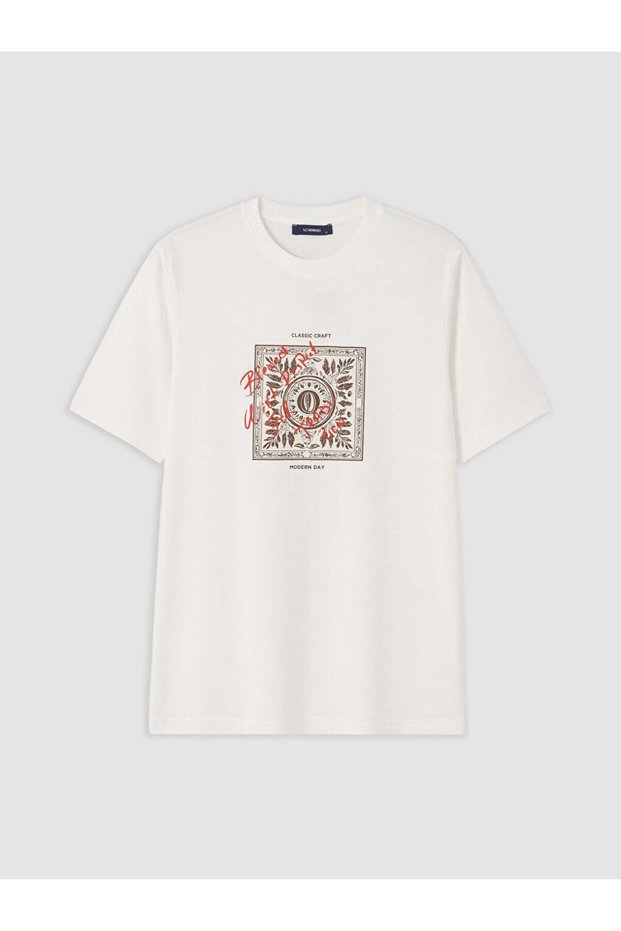 I Zero Roba Collar Printed Men's T-Shirt from Freezen Store