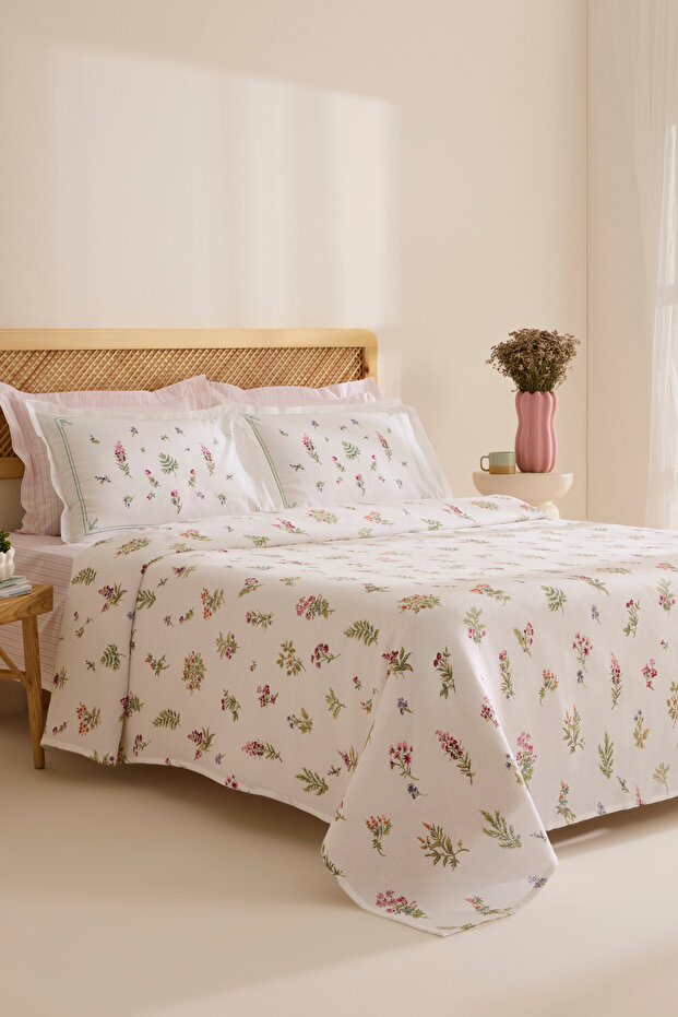 Le Mans 100% Cotton Double Pique Set Pink