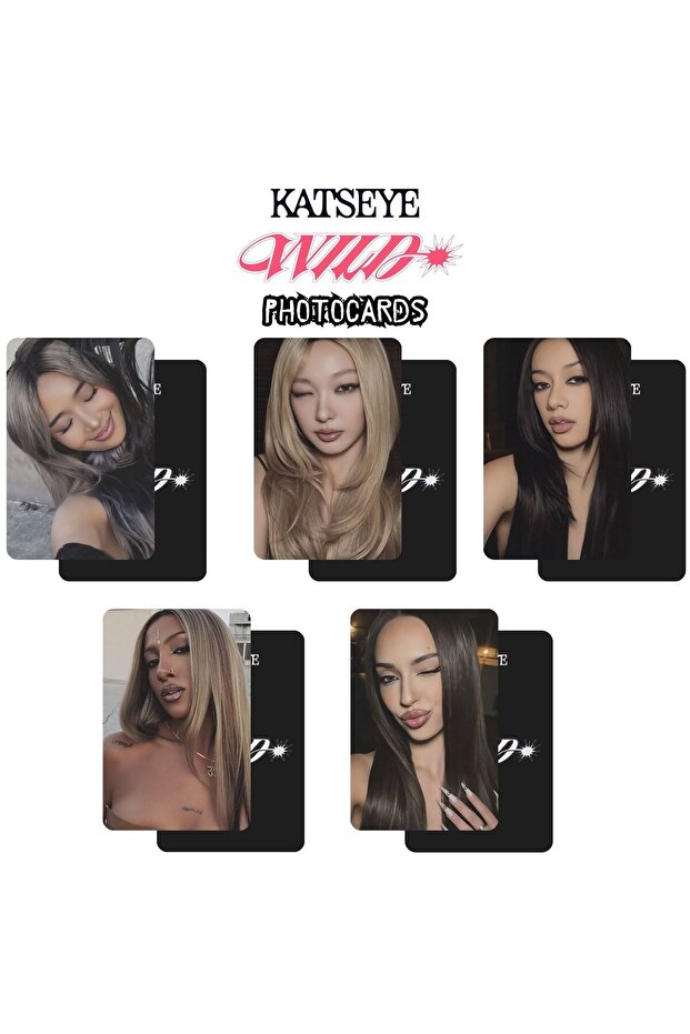 KATSEYE '' Wild '' Photocards Set POB1