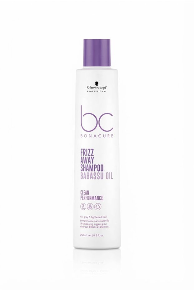 Anti-Frizz Sulfate-Free Shampoo for Natural and Voluminous Hair 250 ml - Frizz Away Anti Frizz Shampoo Sulfate-Free