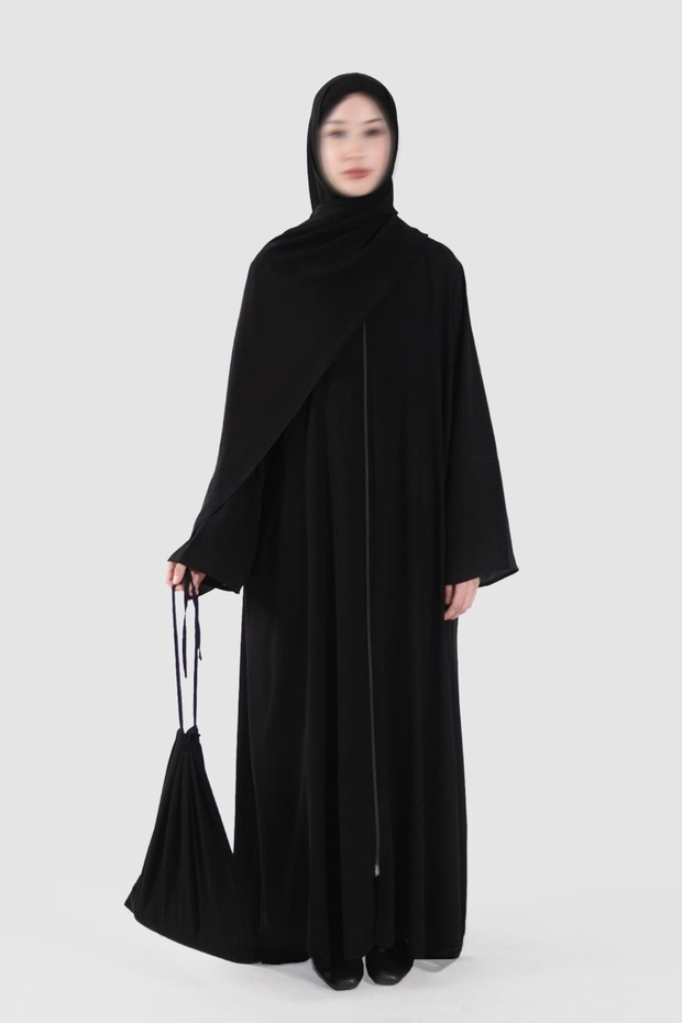 One Piece Medina Prayer Dress Black