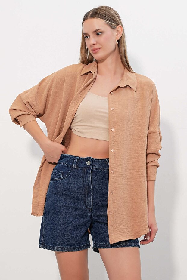 Women's Shirt 20402 Biscuit