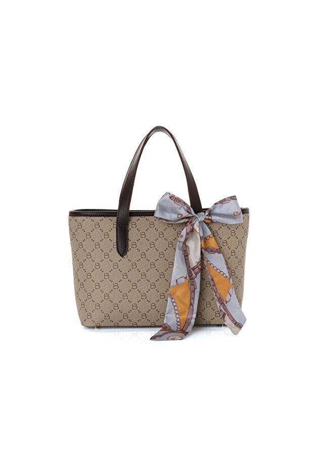 Romy Women's Hand and Shoulder Bag with Scarf