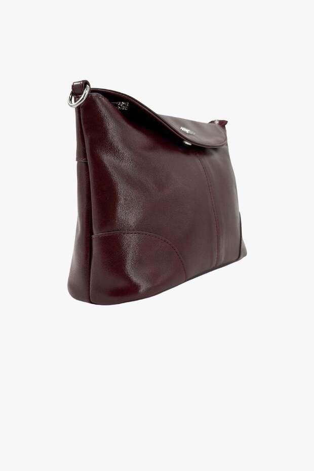67-7206 Women's Burgundy Crossbody Bag