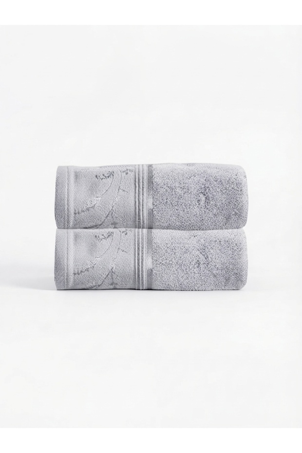 2 Pieces Ditsy 100% Cotton Hand and Face Towel 50 X 80