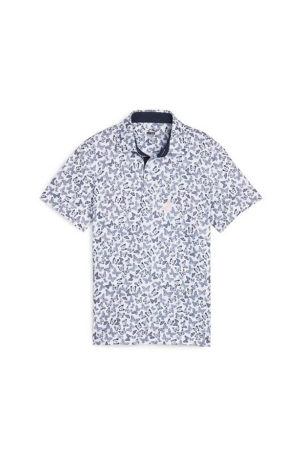 Cloudspun Butterflies Polo Men's Golf Tshirt