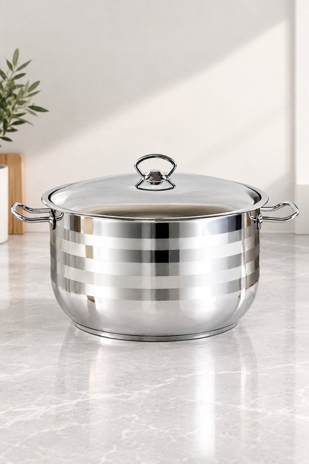 32 cm Steel Stainless Large Size Pot