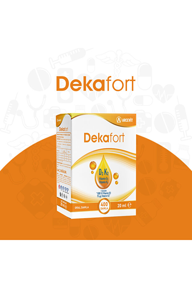 Dekafort D3K2 Damla 20ml
