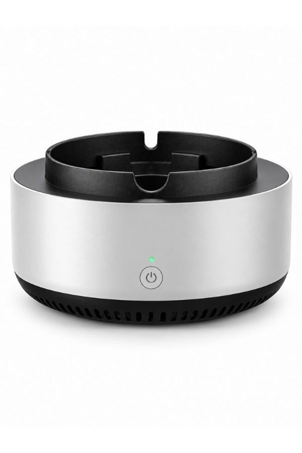 As-08 Electric Air Purifier Ashtray |   Portable Odor-Blocking Smart Ashtray for Home and Office