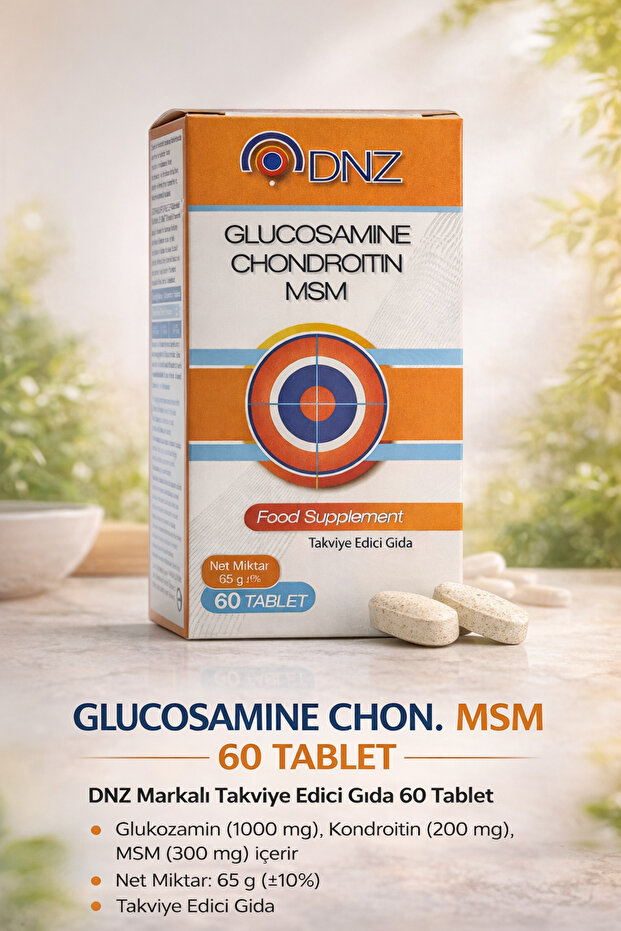 GLUCOSAMINE CHON.MSM 90 TB