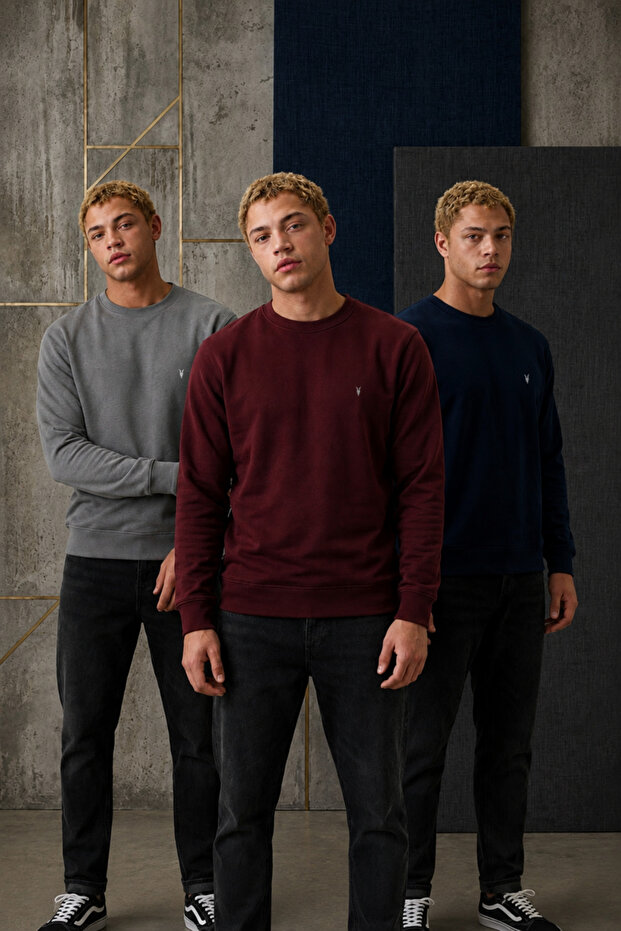 Men's Comfortable Casual 3-Piece Sweatshirt