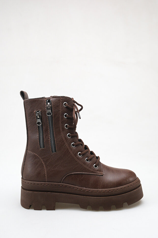 Women's Brown Casual Boots